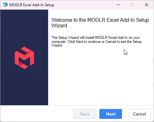 Install wizard