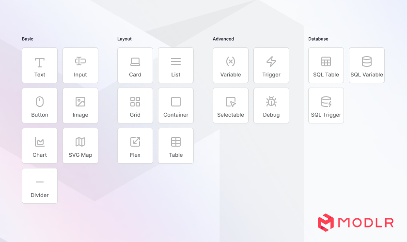 MODLR Card Components