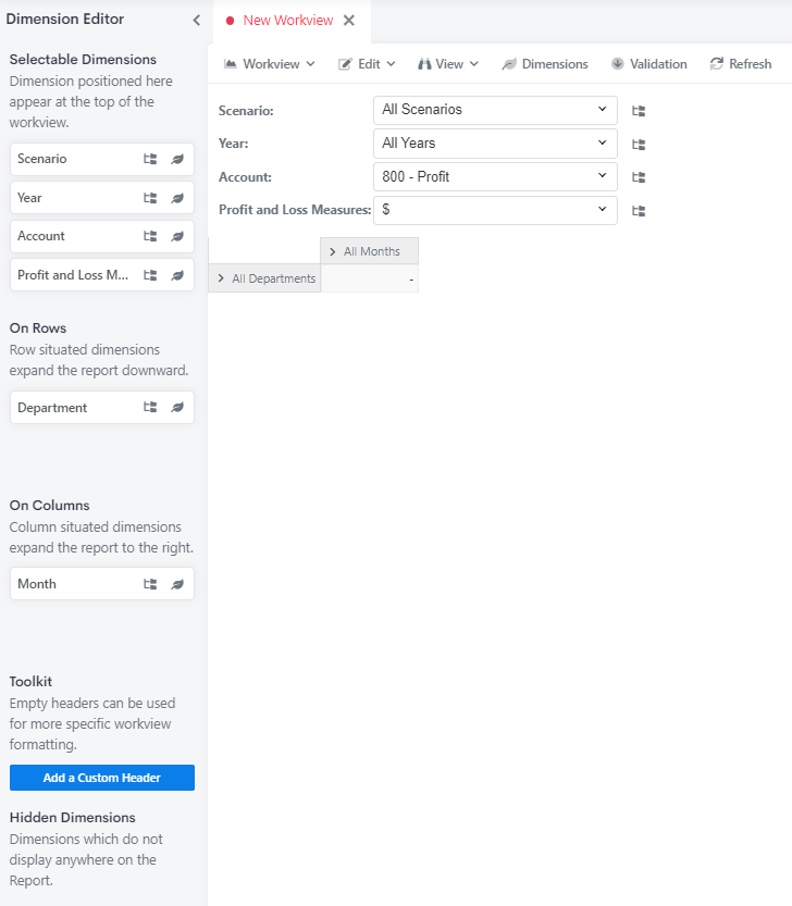 Rearranged Dimensions