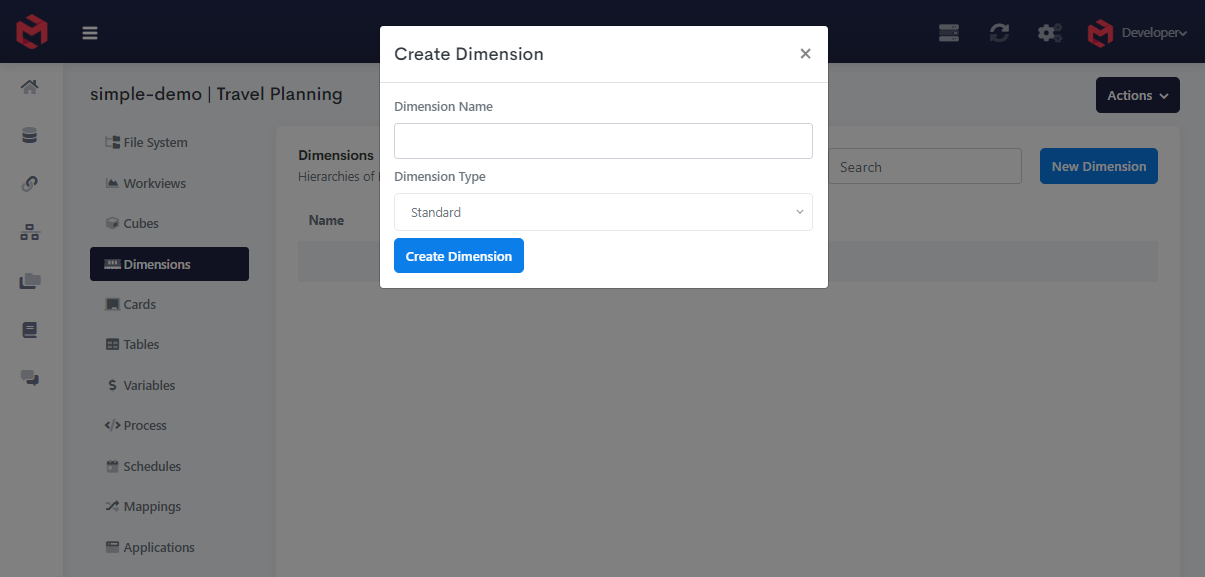 Creating a Year Dimension